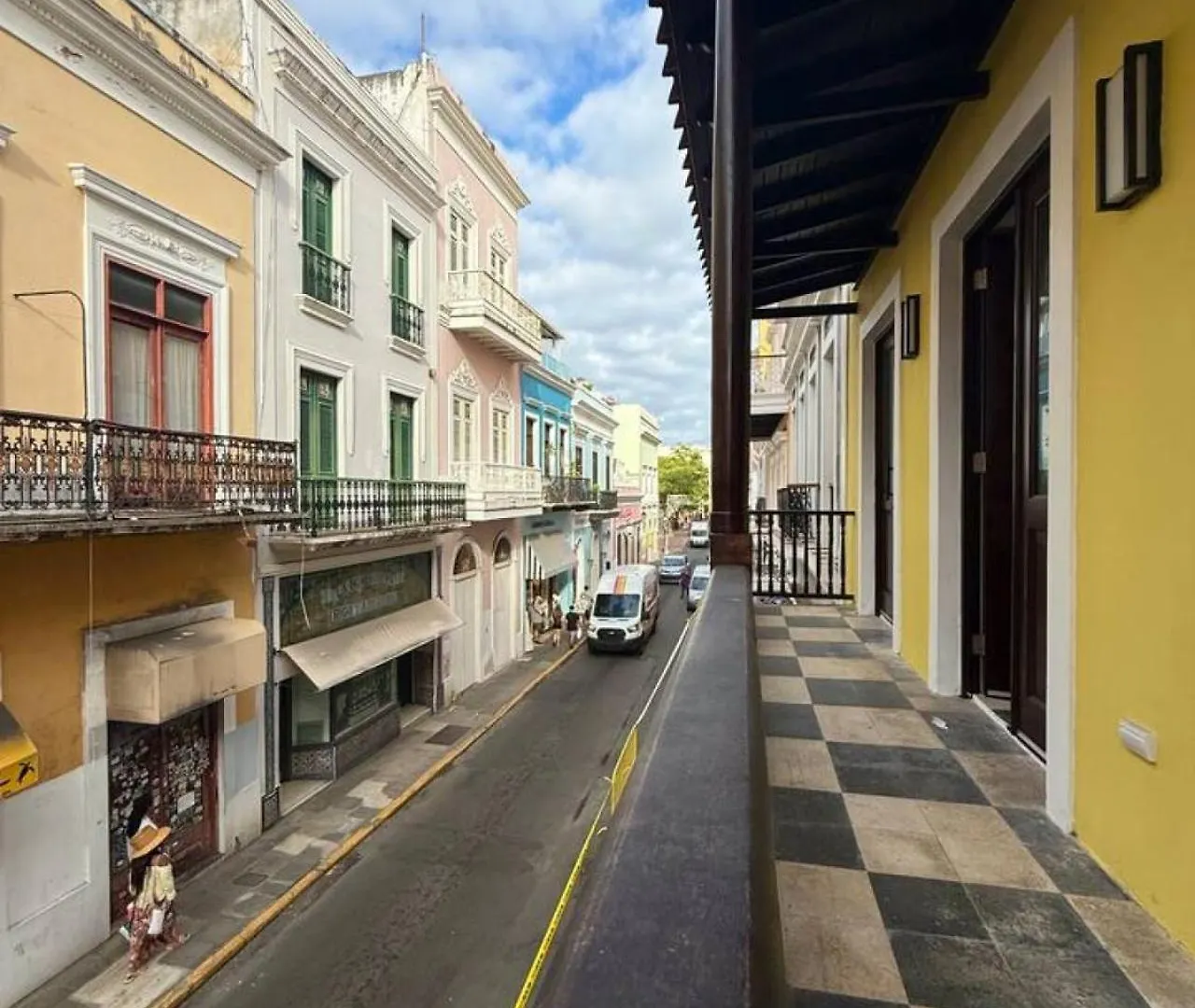 公寓 圣胡安Colonial Charm With Balcony Walk To El Morro & Dining公寓